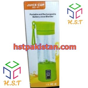 Blender 380ml Portable USB Rechargeable Juicer Mini Juice Extractor Household Juice Machine
