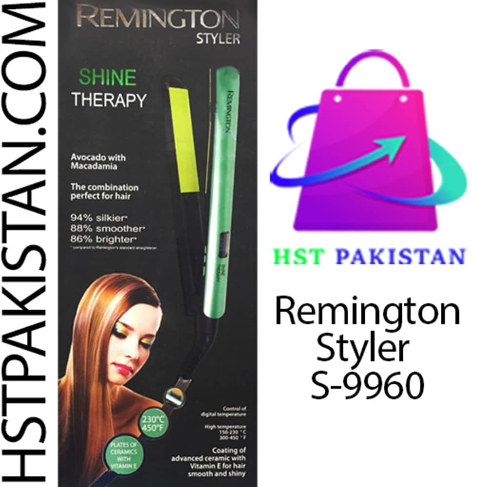 Remington Styler S-9960 – Shine Therapy Hair Straightener